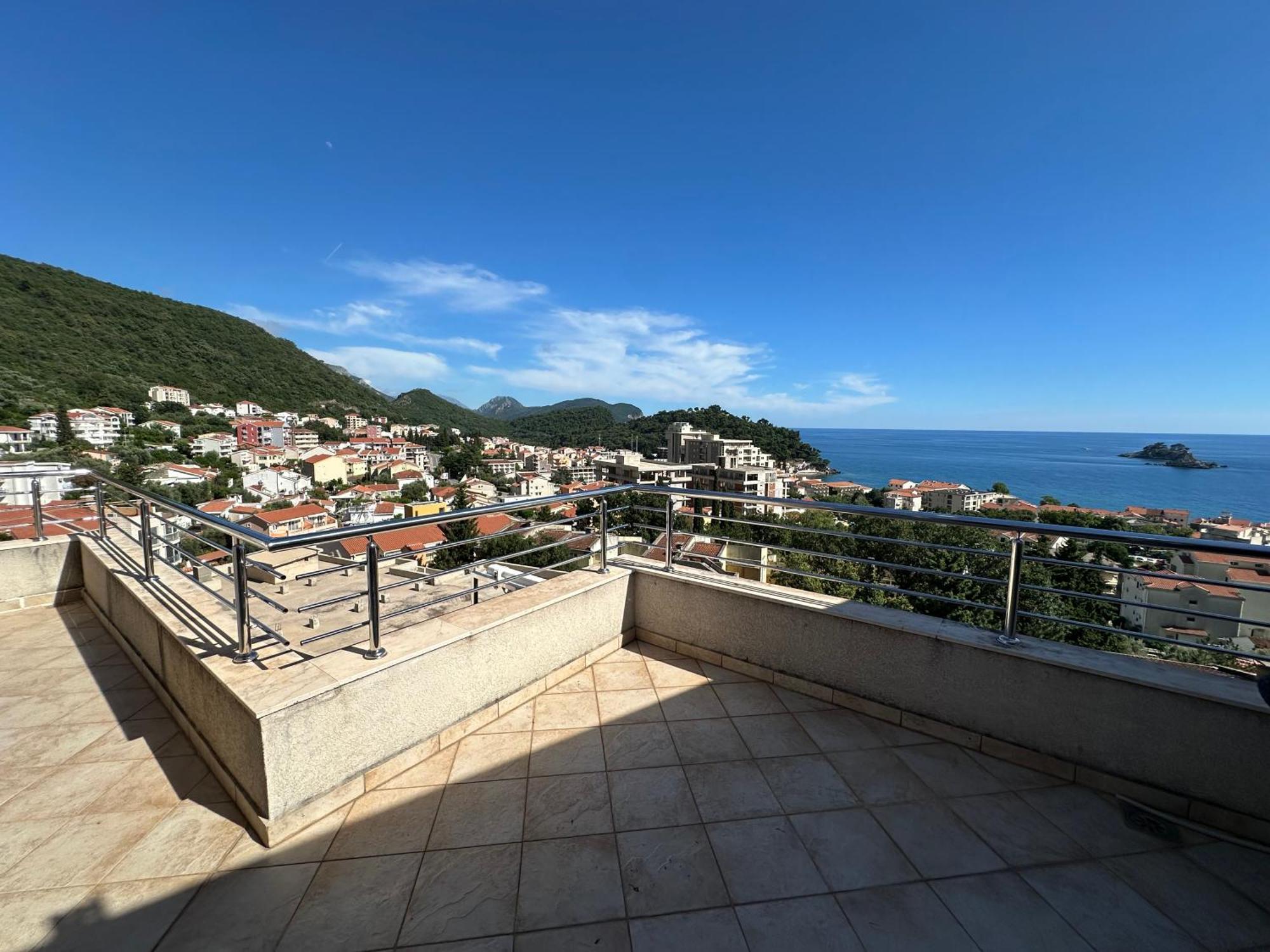 Best View Apartment Petrovac Bagian luar foto