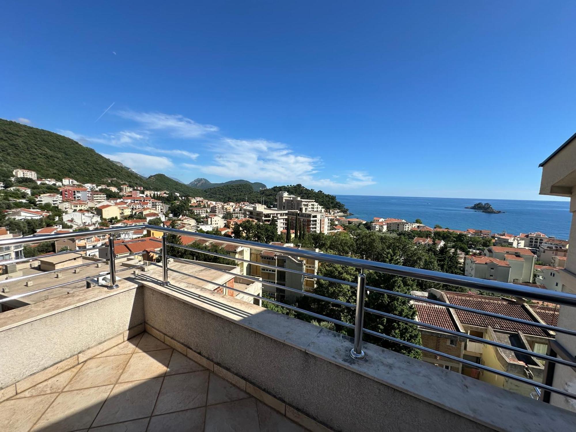 Best View Apartment Petrovac Bagian luar foto