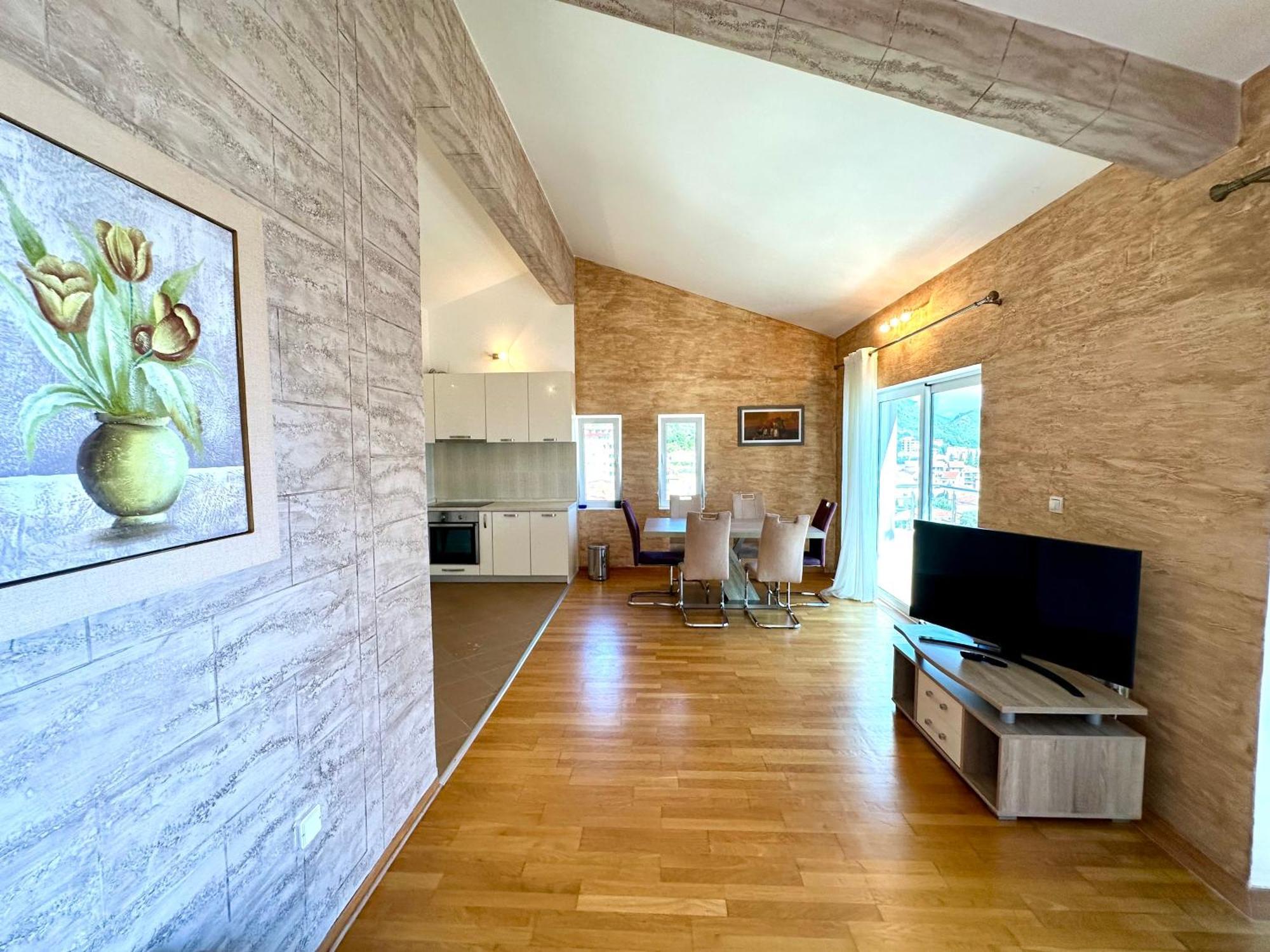 Best View Apartment Petrovac Bagian luar foto